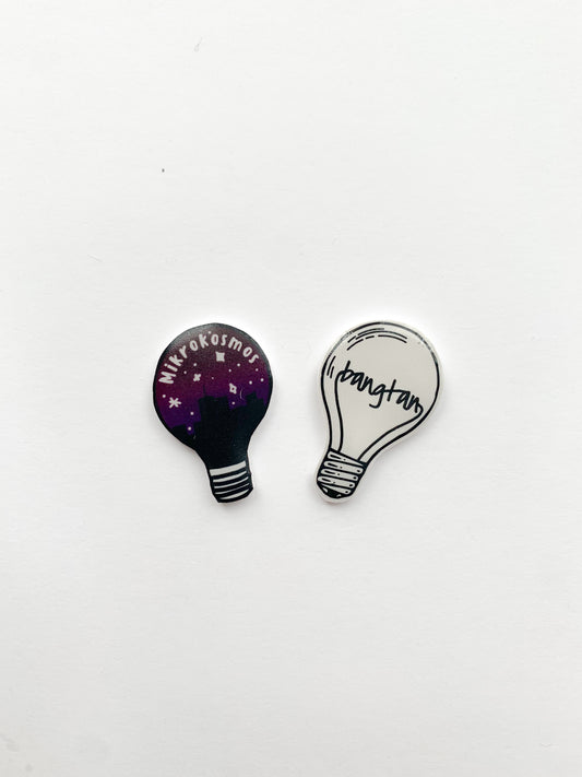 Bangtan Light Bulb Pins