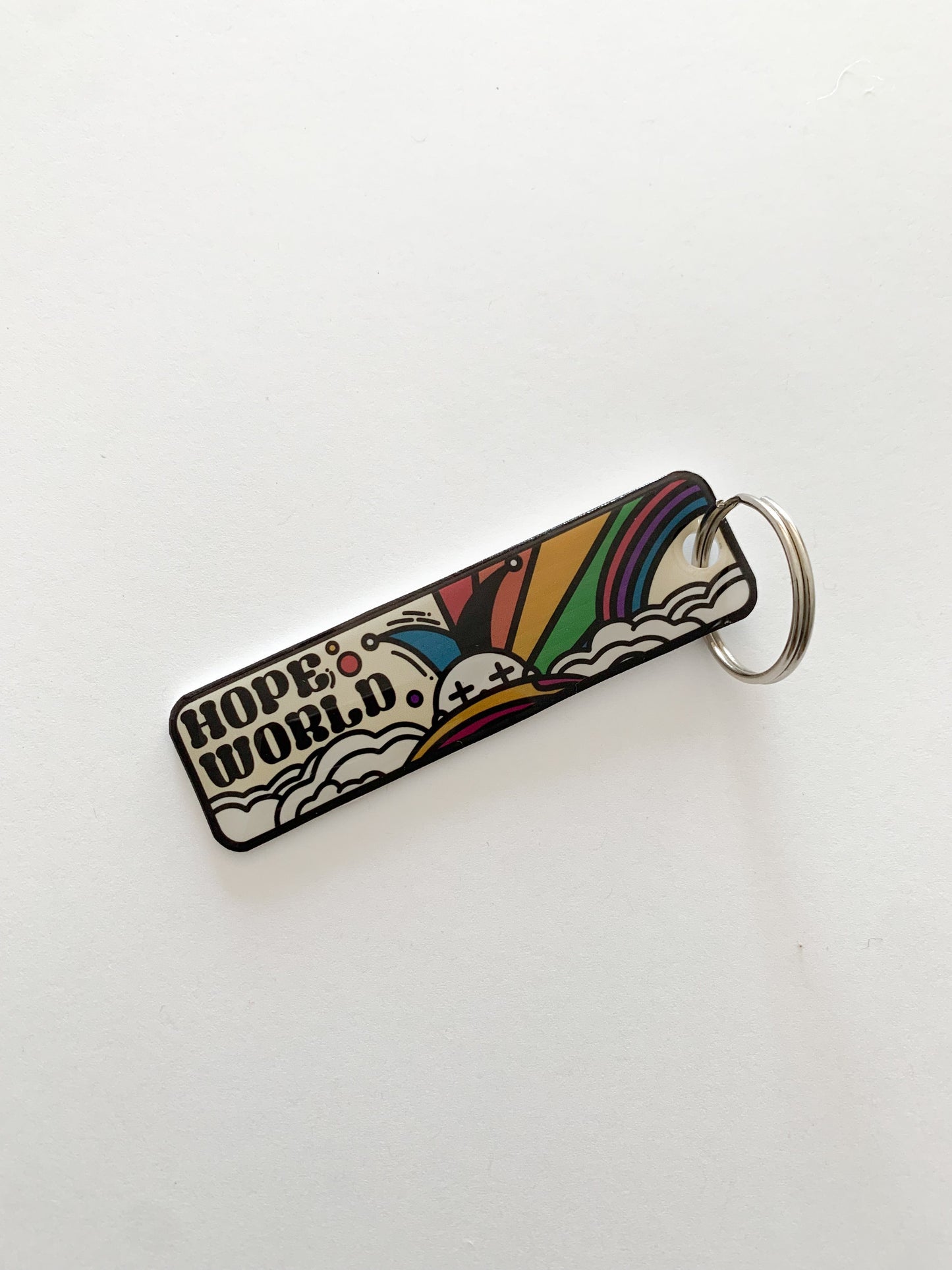 Hope World Pin / Keychain / Print