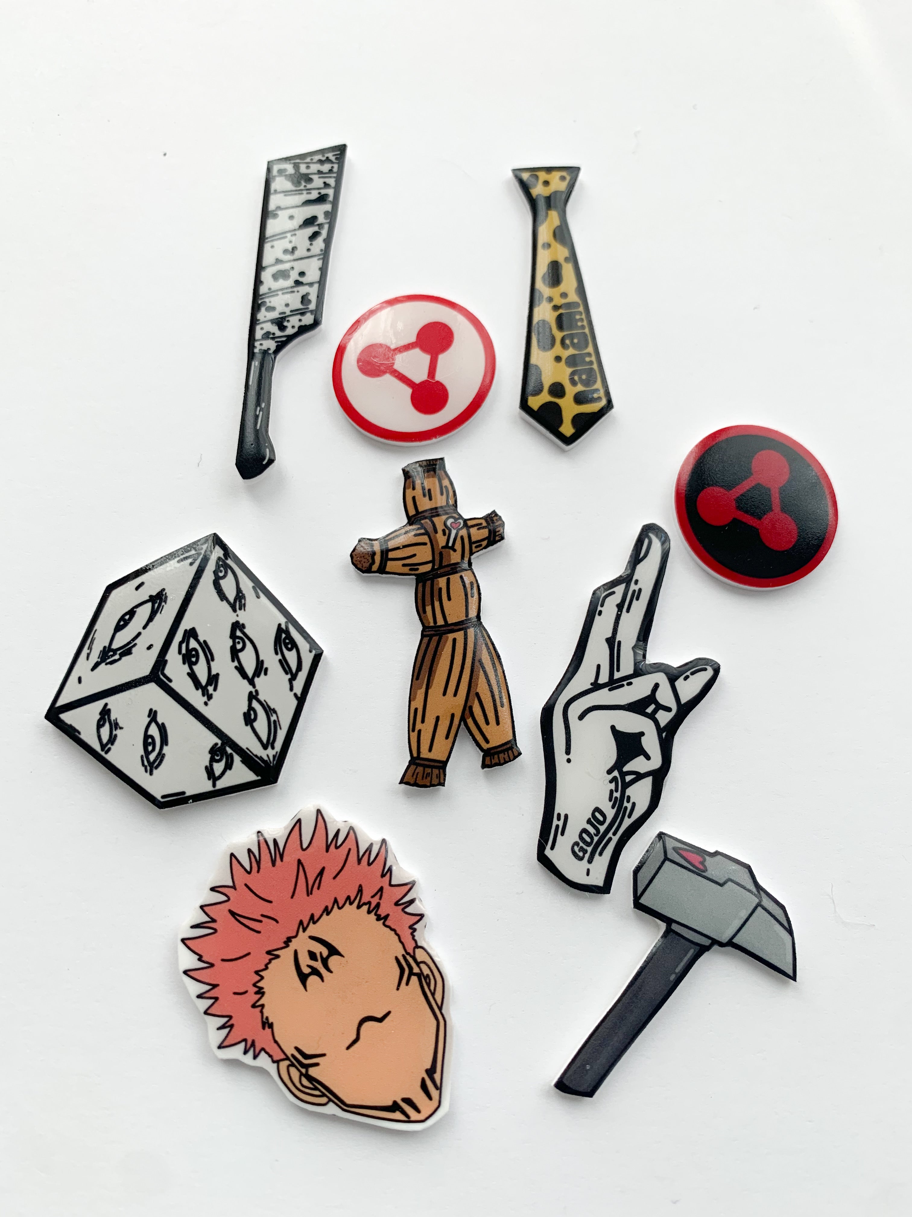 Sorcerer Fight Pin Set – juicyheads